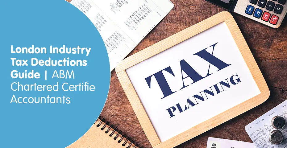London Industry Tax Deductions Guide